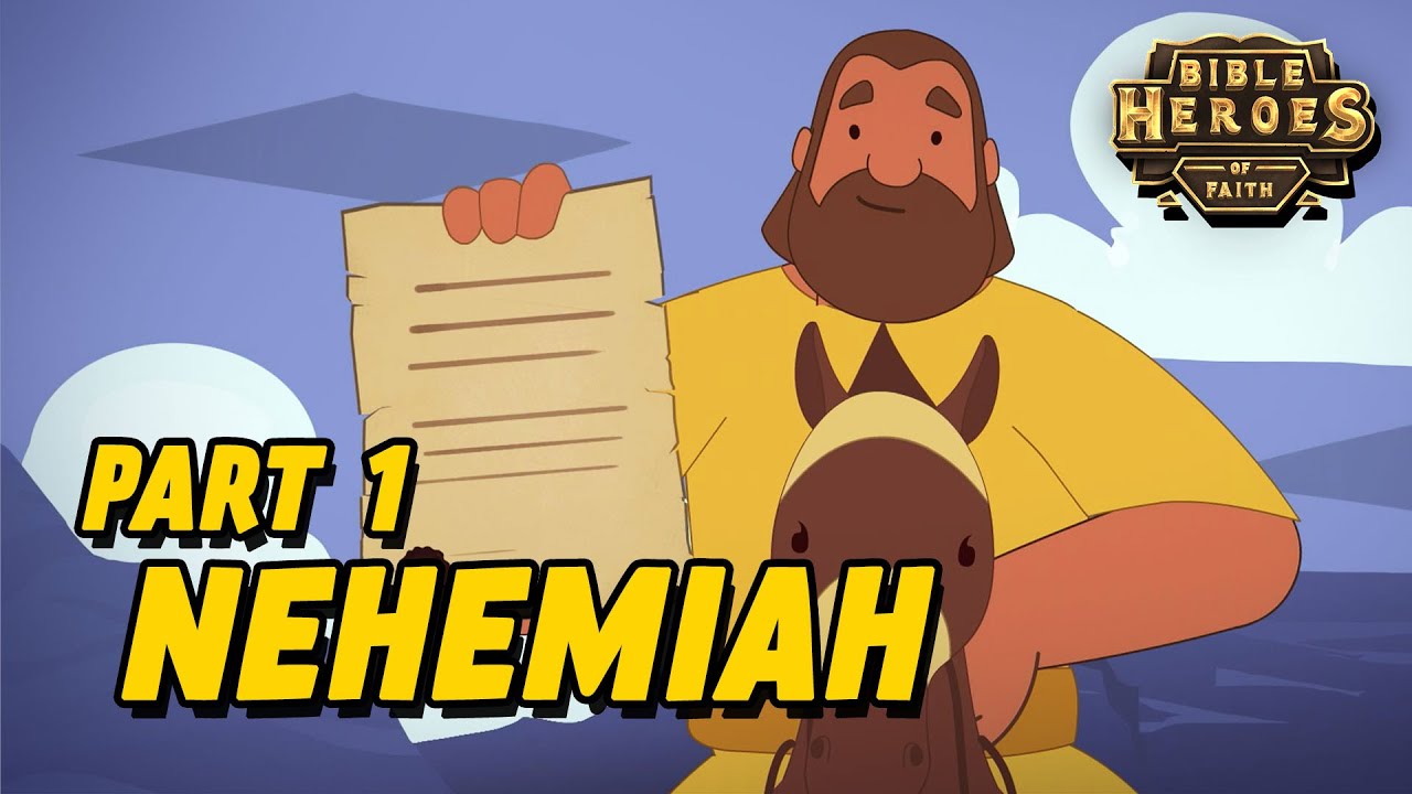 Nehemiah Rebuilds The Walls Of Jerusalem – Pt. 1 |Animated Bible Story |Bible Heroes Of Faith [Ep.7]