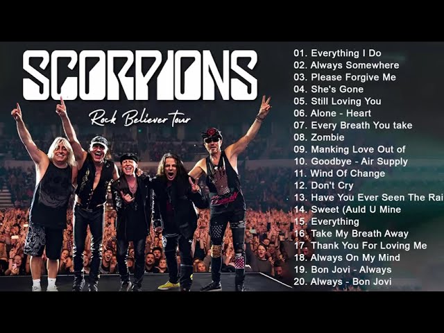 Scorpions Gold - The Best Of Scorpions - Scorpions Greatest Hits Full Album class=