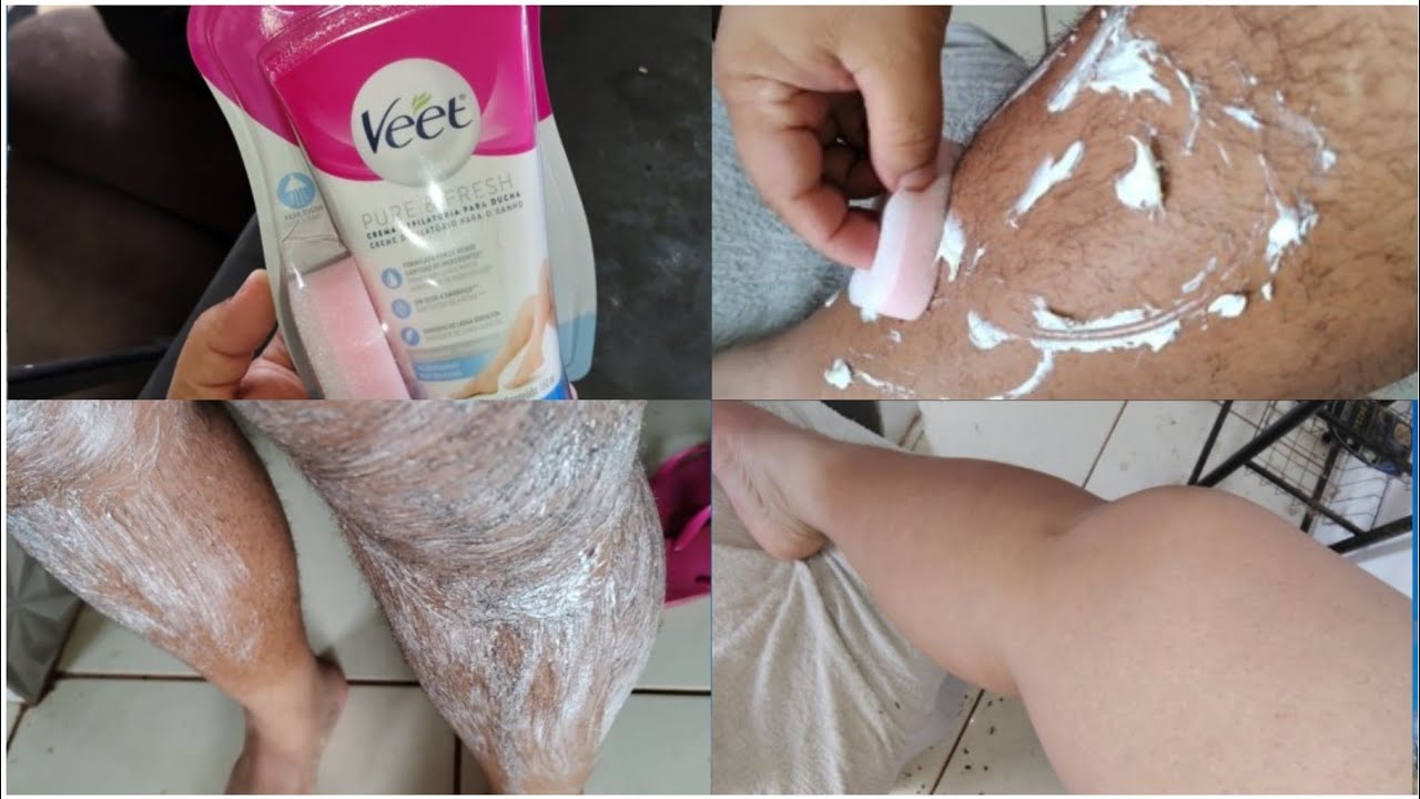 Usando Creme Depilatório Veet pela 1ª Vez pra Depilar o Corpo