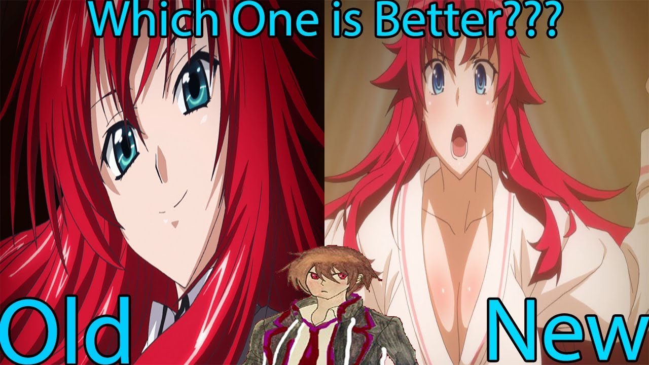 Comparing the Art styles of High School DxD New To High School DxD Hero