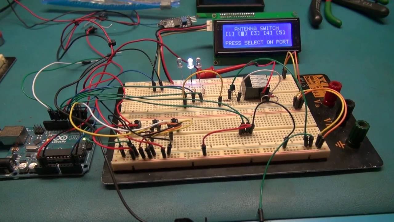 ARDUINO AND LCD PROJECT FOR HAM RADIO ANTENNAS. - YouTube