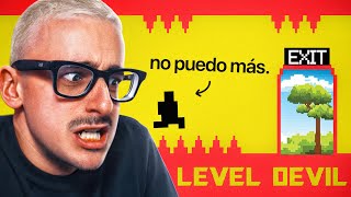 este juego está diseñado para que lo BORRES - level devil (mundo 1)
