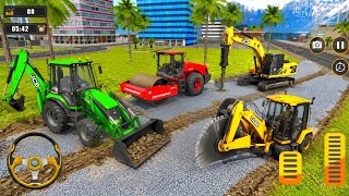 Mega Excavator Construction Game 2026 - Offroad JCB Driving Simulator 3D | Android Gameplay 2 screenshot 1
