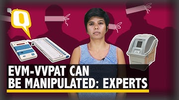 EVM-VVPAT Vulnerable to Manipulation – Public Unaware & EC Silent | The Quint