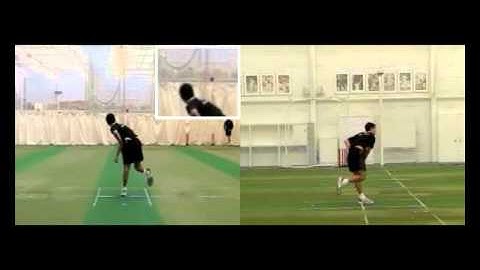 Dartfish: Cricket throw