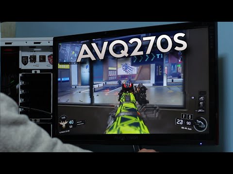 Atron Vision AVQ270S Monitor Review - AUO 27