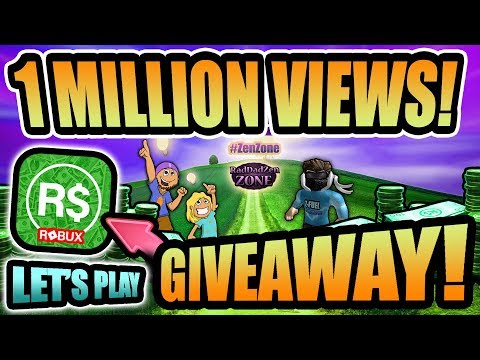 1 Million Views Celebration 2 Robux Giftcards Giveaway Lets Play Roblox 2019 - robuxx hashtag on instagram posts about photos and videos