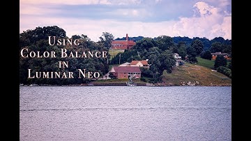 Color Balance in Luminar Neo