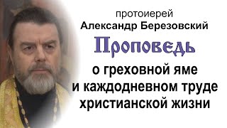 О греховной яме и каждодневном труде христианской жизни (2024.02.23). Прот. Александр Березовский