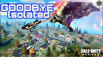 MY LAST GAME ON ISOLATED | COD MOBILE | SOLO VS SQUADS