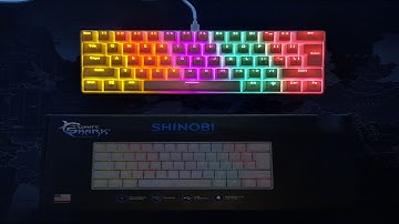 WHITE SHARK | White Shark Mechanical Keyboard | SHINOBI - UNBOXING