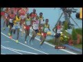 Mo Farah wins Gold in mens 10000 meter IAAF world championship in Moscow.
