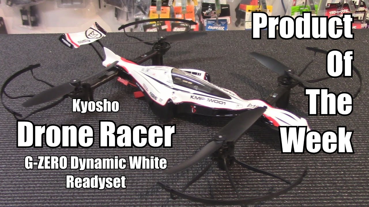 Kyosho Drone Racer G-ZERO Dynamic White Readyset - Product Of The Week