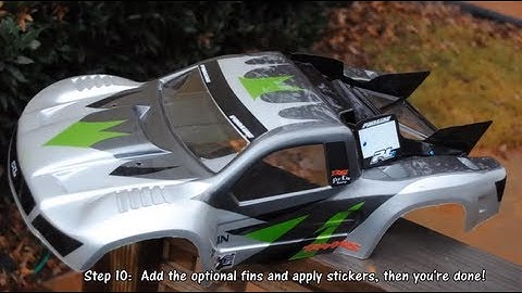 Proline Flo-Tek - Paintjob Timelapse Using Masking Tape