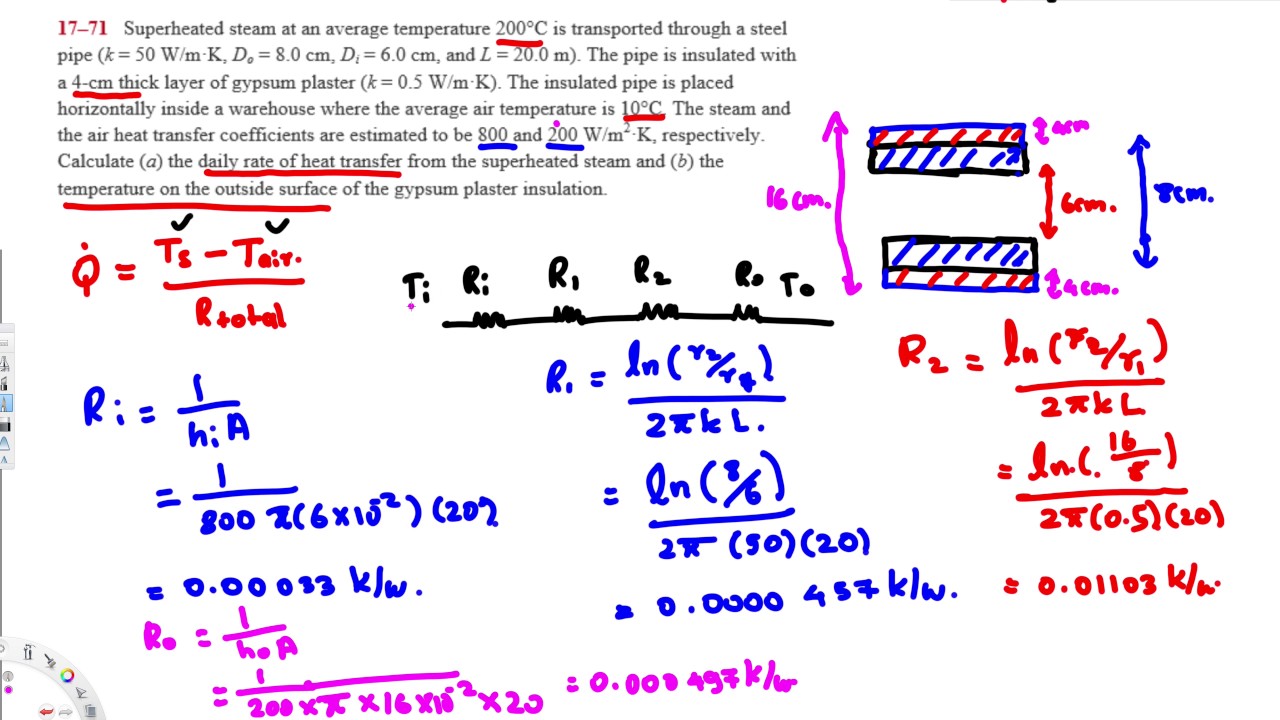 Heat Transfer Calculate The Daily Rate Of Heat Transfer From The Heat Transfer Calculate The Daily Rate Of Heat Transfer From The