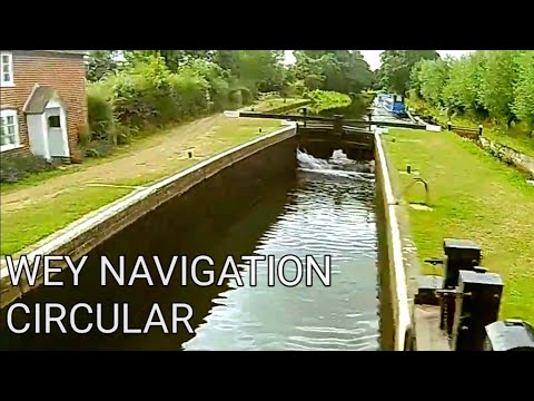 Wey Navigation Circular | Virtual Running / Walking | Guildford / Send, Surrey | Treadmill Workout