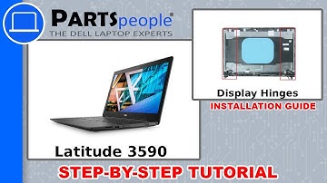 Dell Latitude  3590 (P75F001) Display Hinges How-To Video Tutorial