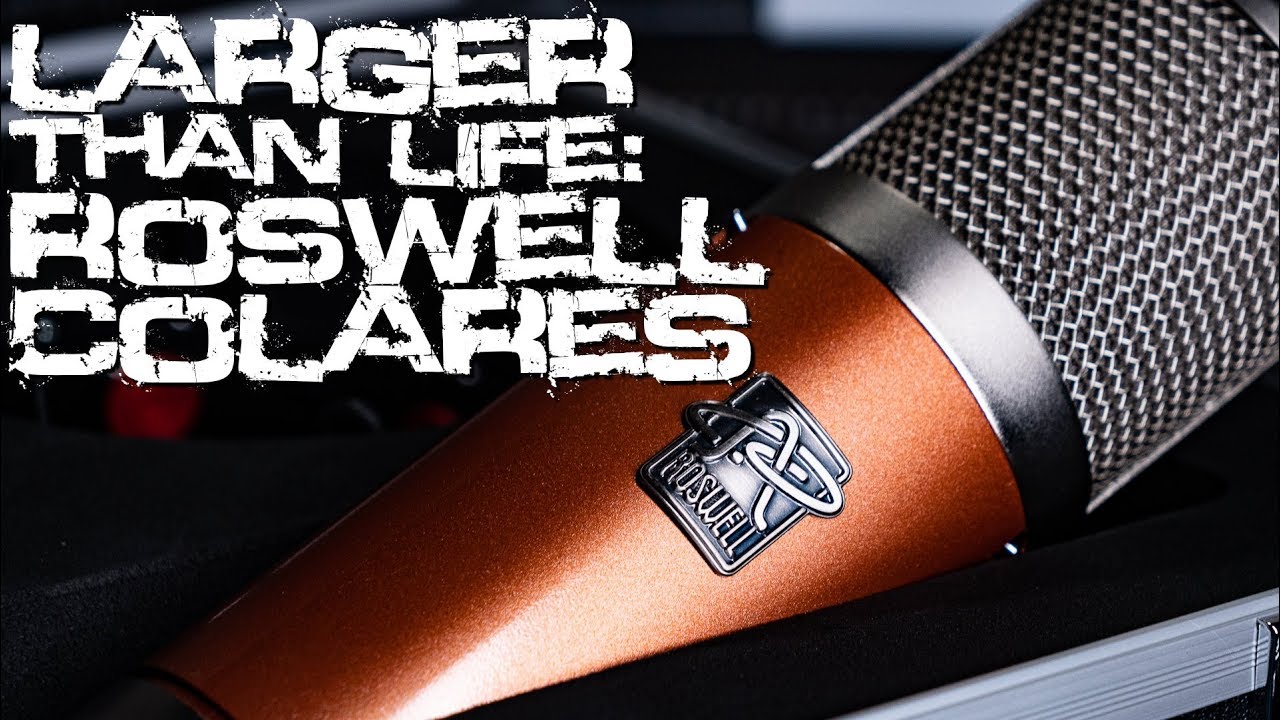 Larger than life Microphone: Roswell Colares - YouTube