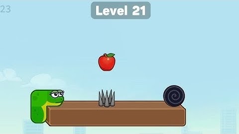 Snake Puzzle Slither to Eat level 21