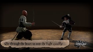 Hellish Quart - Some Mixed Weapon Fights - Rapier, Longsword, Sabre Gameplay | Fencing Game