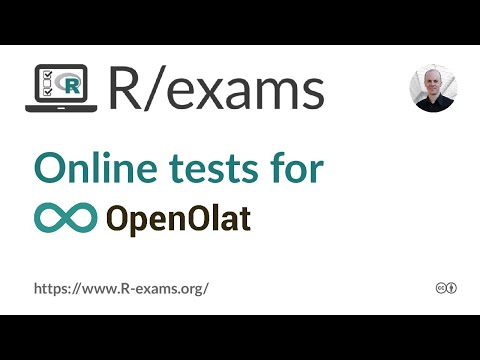 Online tests for OpenOlat using R/exams