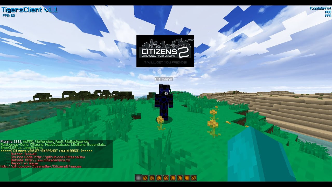 Citizen Library  Cloudburst Nukkit & Minecraft Server Software