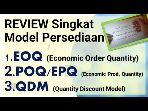 Video: Apa itu modal persediaan?