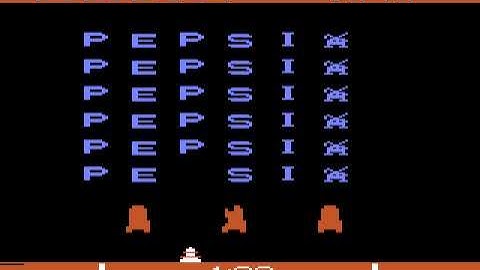 Pepsi Invaders: Coke Wins (Atari 2600) with commentary