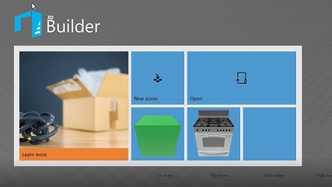 Complete Tour Of Microsoft 3D Builder.