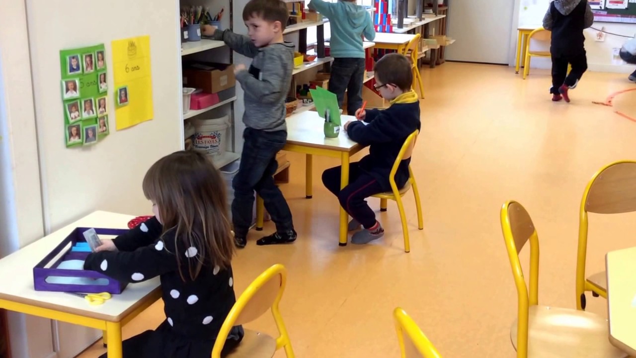 Montessori : Le rangement - YouTube