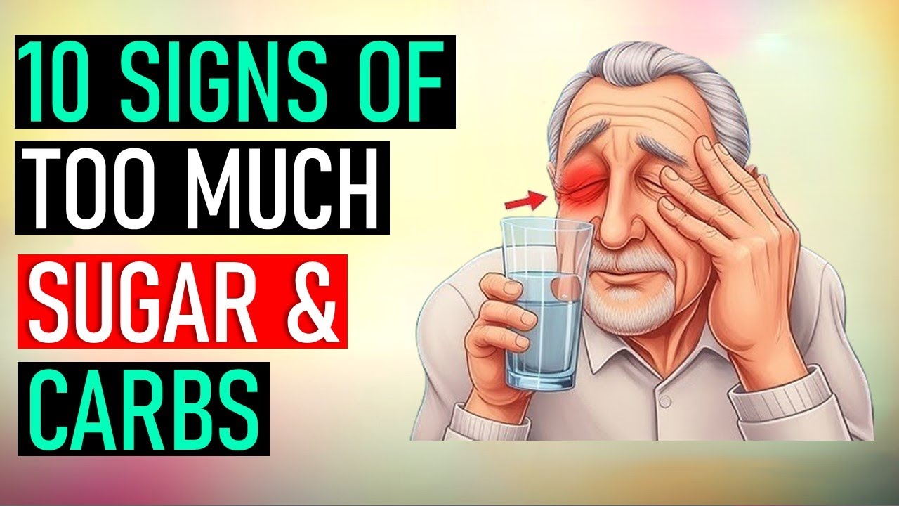 "Sugar Overload? 10 Warning Signs  You're Eating TOO Much Sugar & Carbs!