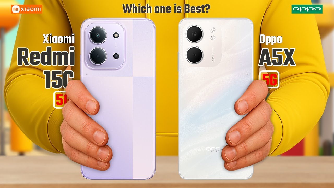 Redmi 15C 5G Vs Oppo A5x 5G - YouTube