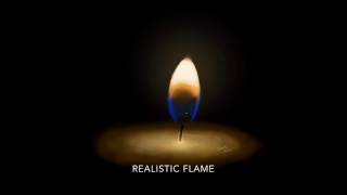 Realistic Flame Painting Timelapse Using Procreate/iPad Pro & Apple Pencil