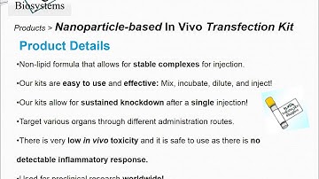 Altogen Biosystems Nanoparticle Based In Vivo Transfection Reagent Kit
