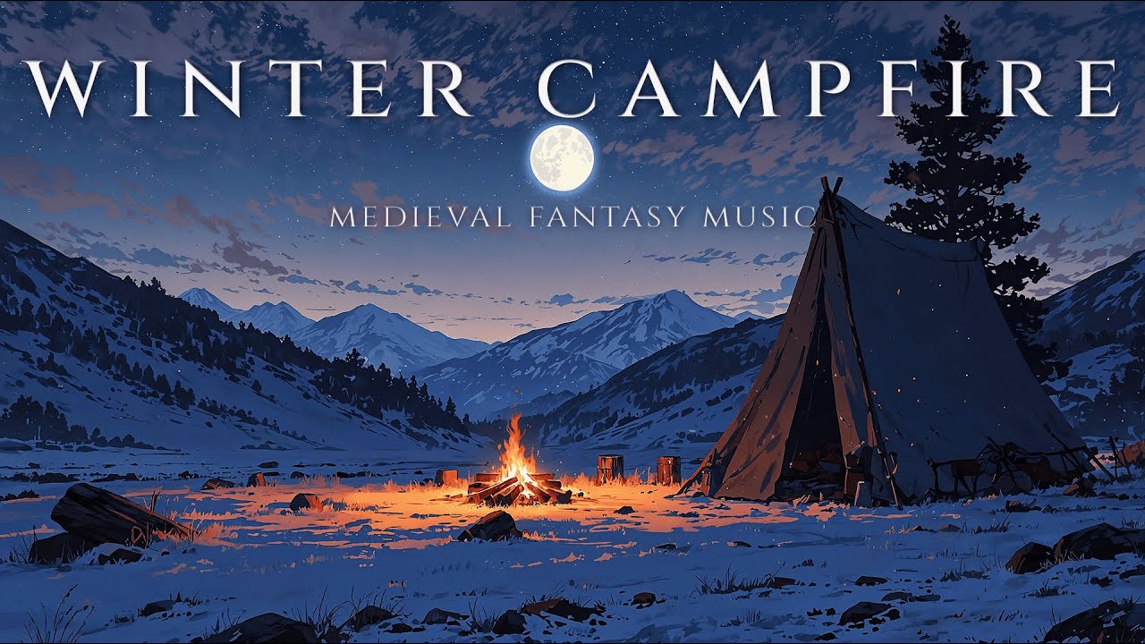 Зимняя фантазия у костра – средневековая музыка для сосредоточения и расслабления