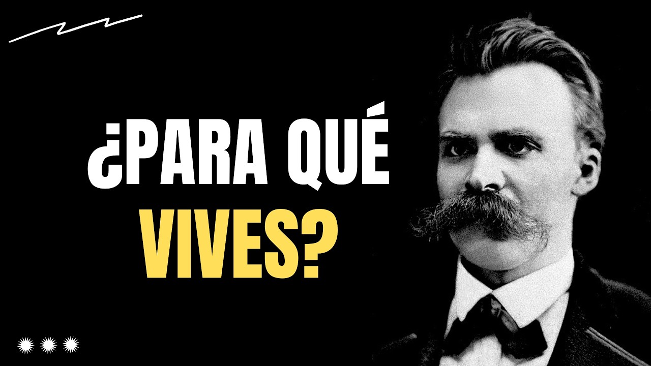 Nietzche sabe POR QUÉ la MAYORÍA de gente VIVE una VIDA que NO QUIERE