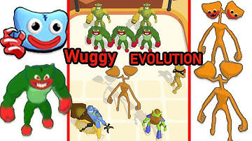 Siren Wuggy, Glam Clock in Merge Monster Army Game Video All Levels 20-50 Gameplay Walkthrough