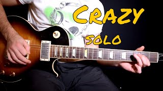 Video thumbnail of "Aerosmith - Crazy solo cover"