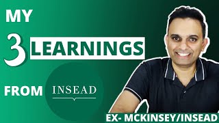 What I learned at INSEAD