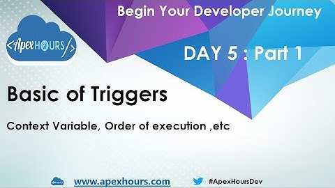 Basic of Triggers | DAY 5 Part 1