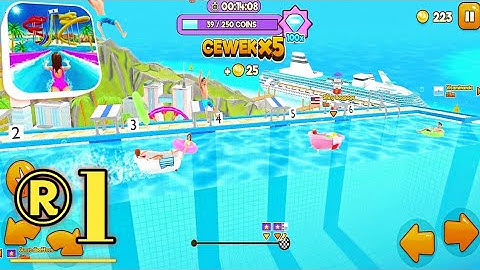 Uphill Rush Waterpark Part 1 - Game Play Walkthrough - iOS Android All Levels News