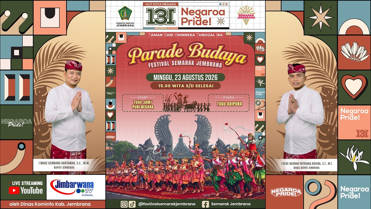 Parade Budaya | Festival Semarak Jembrana