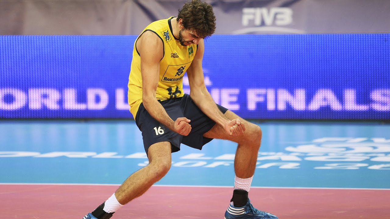 Lucas Saatkamp, Brazilian volleyball player, Brazilian, volleyball, player,...