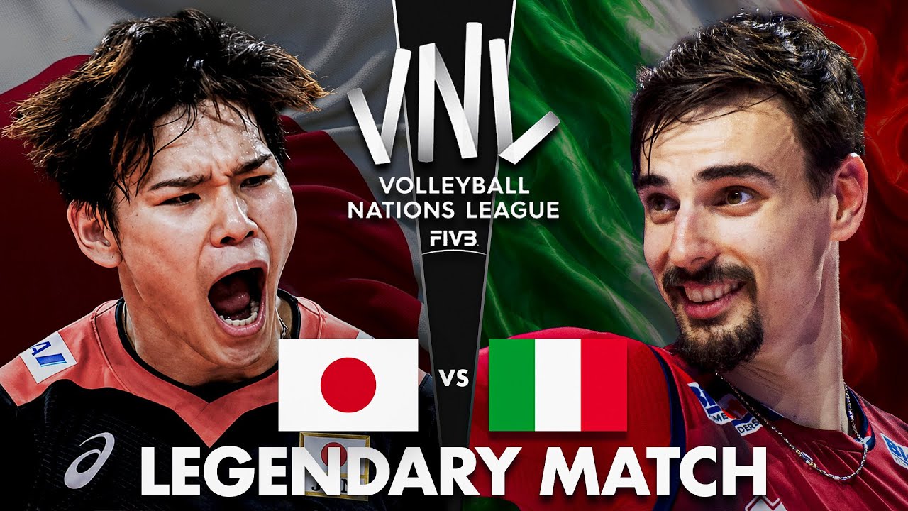 Japan 🇯🇵 vs Italy 🇮🇹 | Legendary Volleyball Match !!!