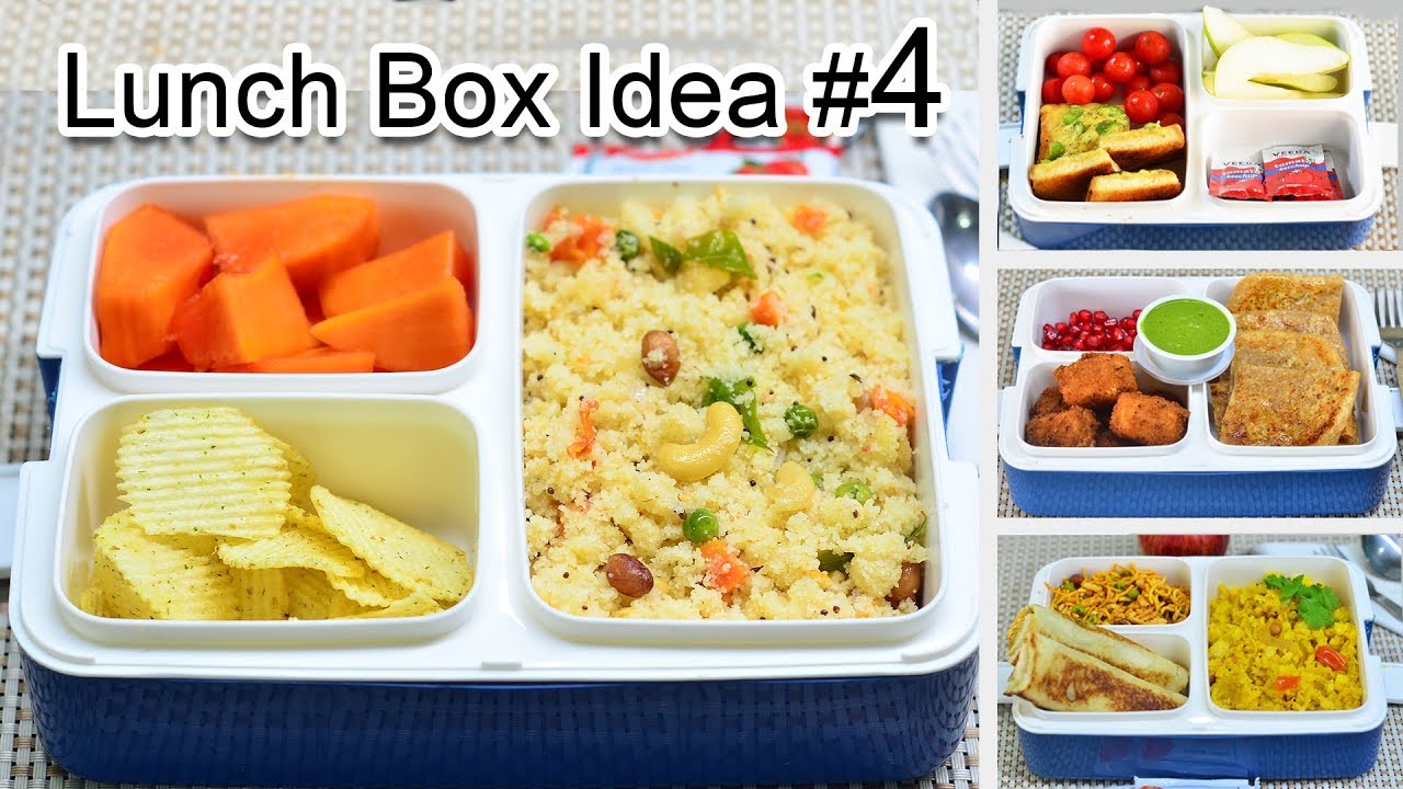 Lunch Box Idea #4 | Upma | Fruits | Snacks | Lunch Box Recipes | Taste Unfold