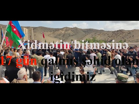 Şəhid Nihat Qasımov Şəkidə dəfn edilib