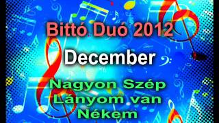 Video thumbnail of "Bittó Duó 2012 December  Nagyon Szép Lányom van"