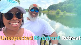 Gorgeous Waterfront RV Campsite in Sevierville, Tennessee| (2023) Review:Three Rivers RV Resort