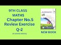 Class 9 Math | Chapter 5 Linear Inequalities | Review Ex. 5 Q2 | Representing Solution on Real Line
