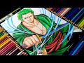 Drawing Roronoa Zoro From One Piece